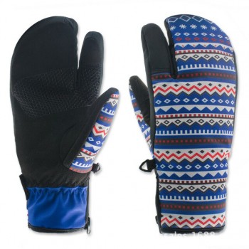 Mens Snowboard Mittens With Finger Insides - Image 12