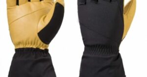 Leather Snowmobile Gloves ComfortHyde Men's Extended Cuff Waterproof Glove