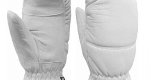 Leather Ski Mittens