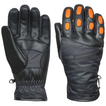 Mens Waterproof Gauntlet Ski Gloves Winter Sport Snow Board Windproof 3m Thinsulate Waterproof Ski Gloves - Image 8