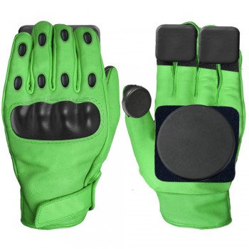 Longboard Leather Slide Gloves Classic Black - Image 6