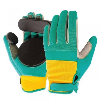 Longboard Leather Slide Gloves Classic Black - Image 11
