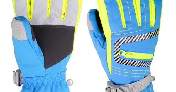Best Budget Ski Gloves Ladies Ski Gloves Best Affordable Ski Gloves Best Ladies Ski Gloves Winter Waterproof Ski Snow 3M Thinsulate Warm Touchscreen Cold Weather Women Gloves Wrist Leashes