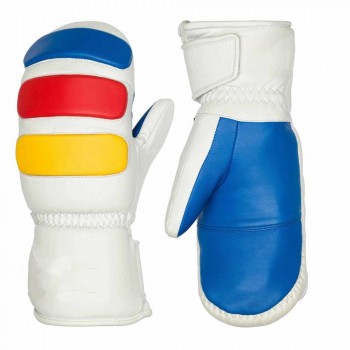 Leather Ski Mittens - Image 7
