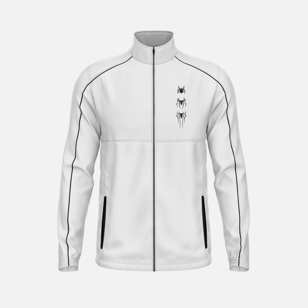 Men’s Athletic Engineered Mock Neck Jacket - Image 3