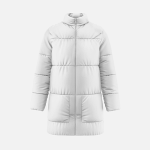 Women’s Athletic Long Puffer Jacket