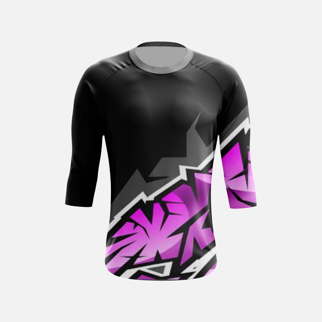 Men’s Athletic Muscle Fit 3/4 Sleeve T-Shirt - Image 9