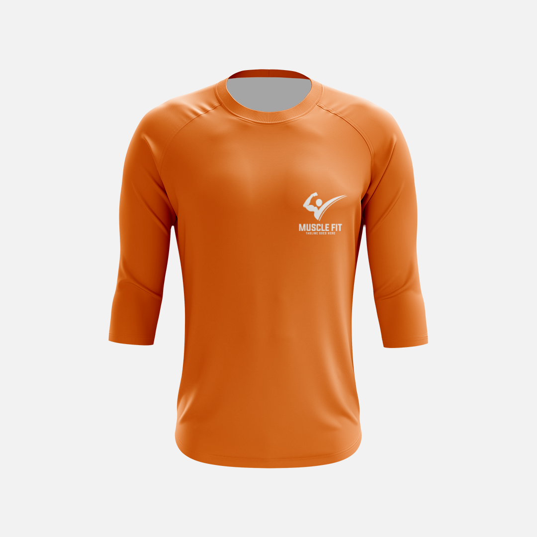 Men’s Athletic Muscle Fit 3/4 Sleeve T-Shirt - Image 7