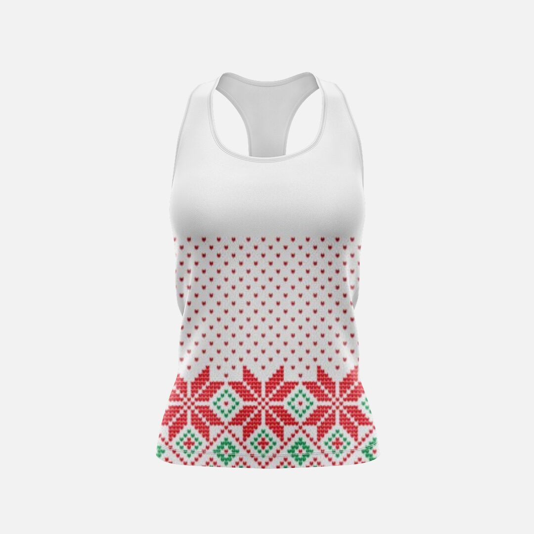 Women’s Athletic Scoop Neck Tank Top - Image 3
