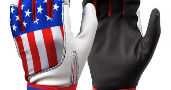 USA Flag Bating Gloves