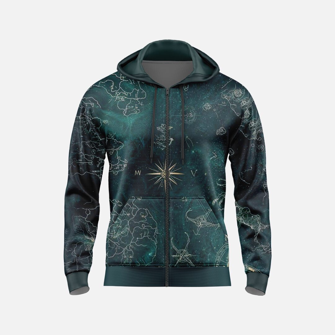 Men’s Athletic Full Zip Hoodie - Image 3