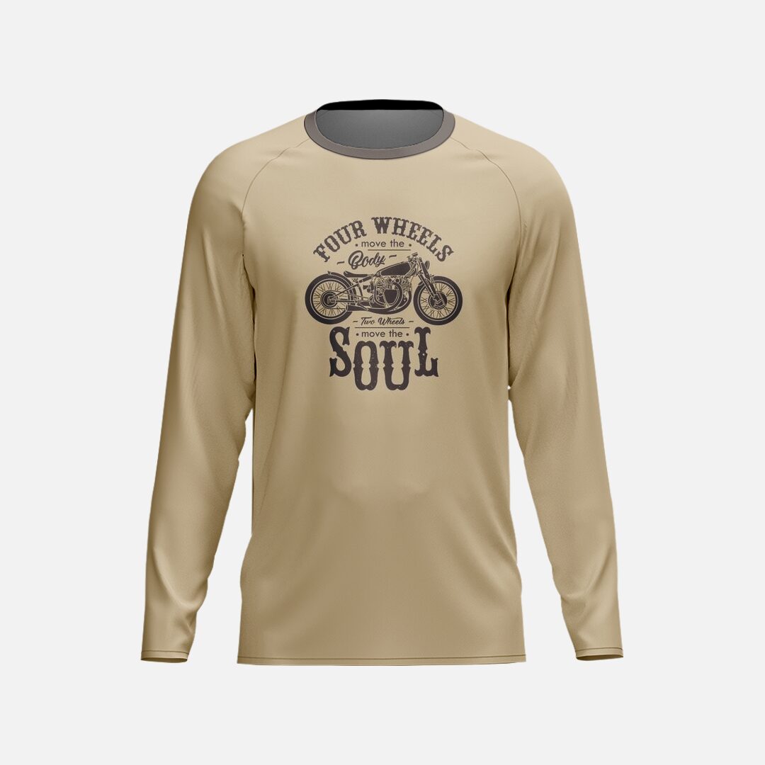 Men’s Athletic Raglan Full-Sleeve T-Shirt - Image 3