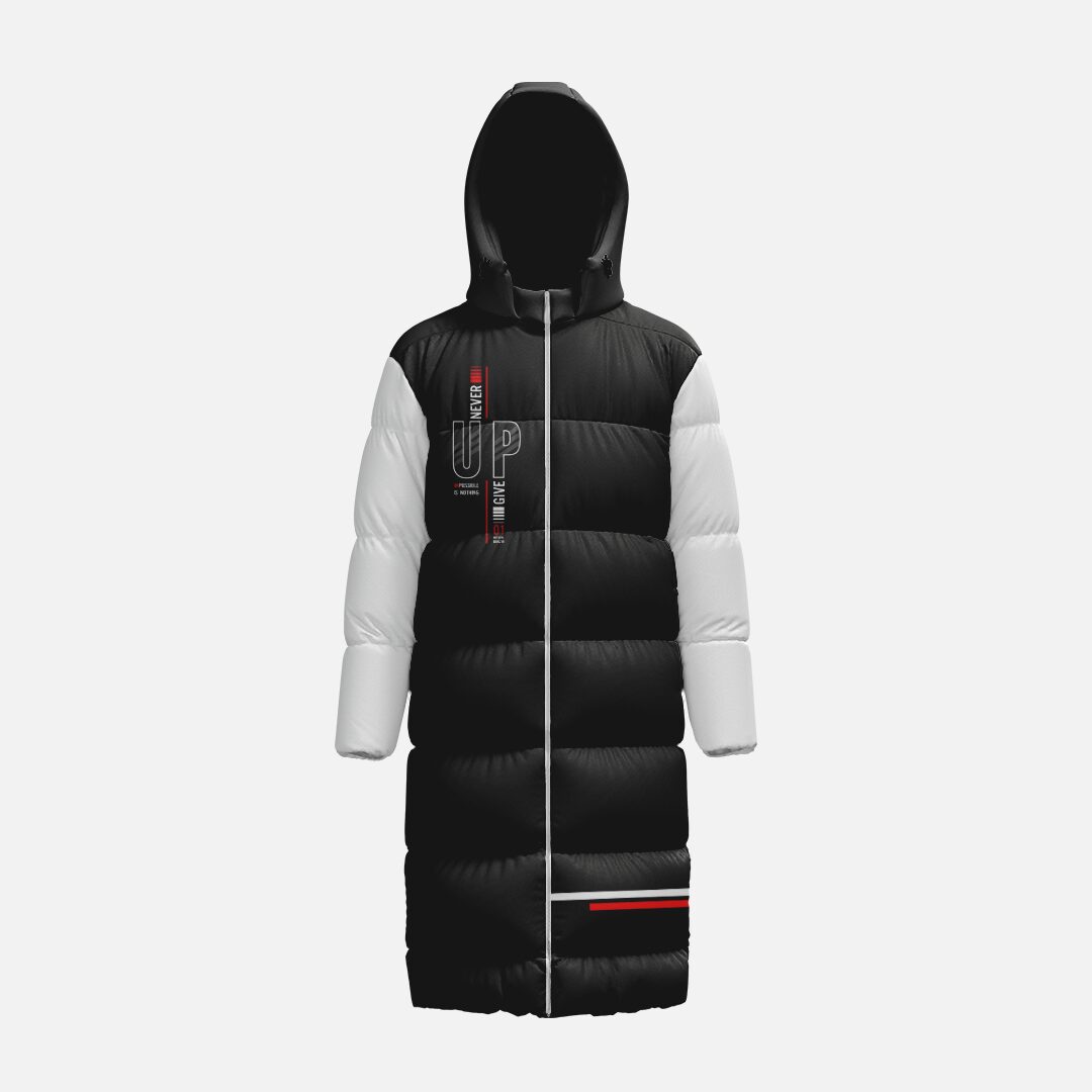 Men’s Athletic Big Baffle Down Coat - Image 3