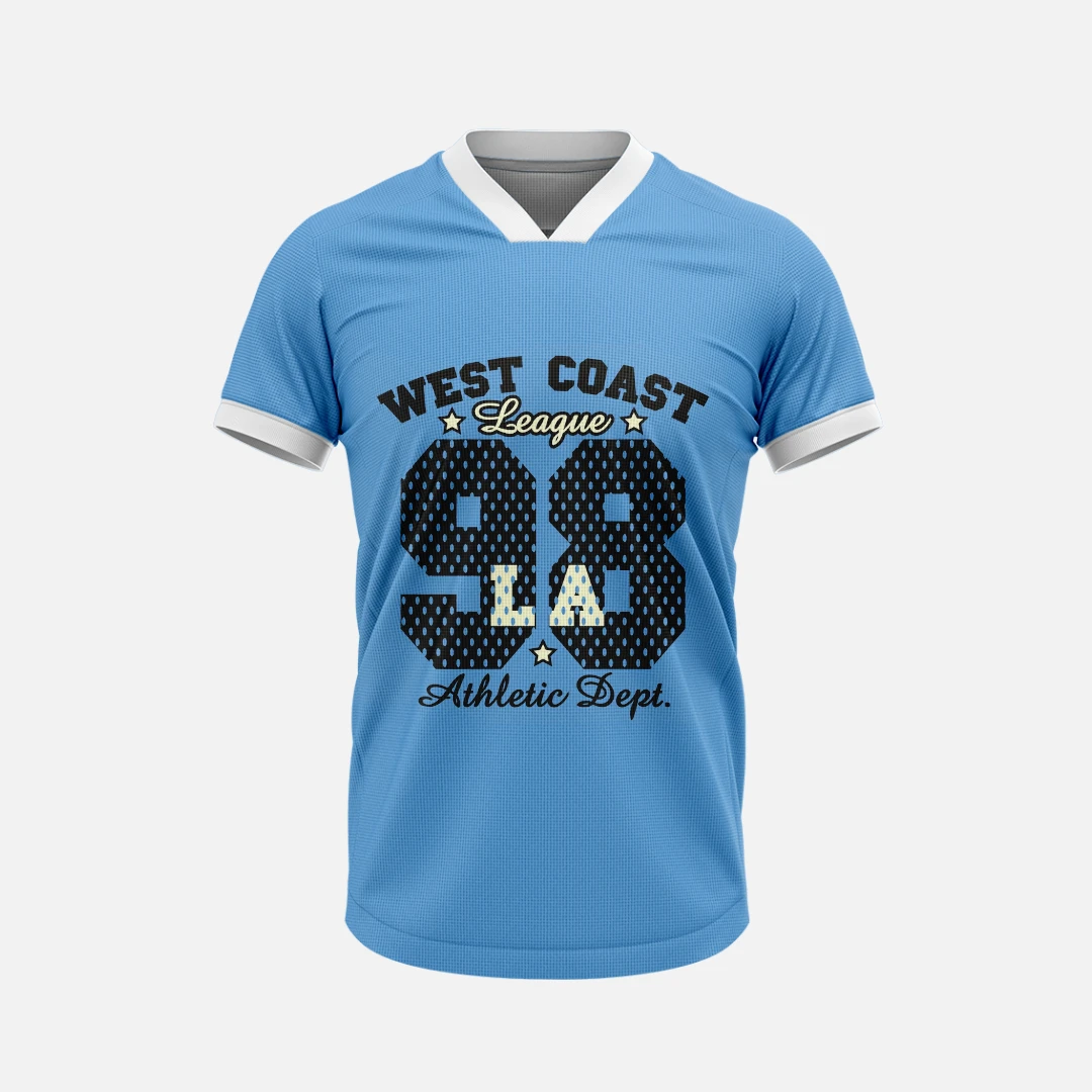 Men’s Custom Multi-Sport Varsity Neck Jersey - Image 2