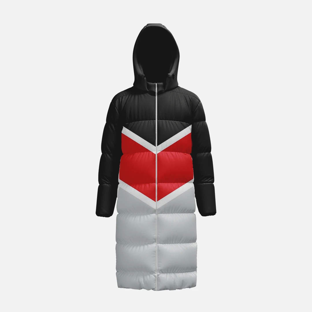 Men’s Athletic Big Baffle Down Coat - Image 2