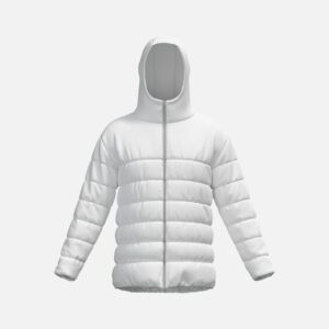 Men’s Athletic Hooded Puffer Jacket